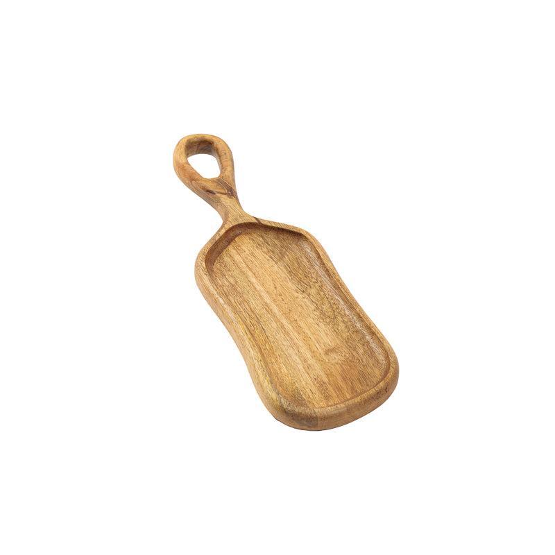 Kidney-Shaped Mango Wood Board-Boards