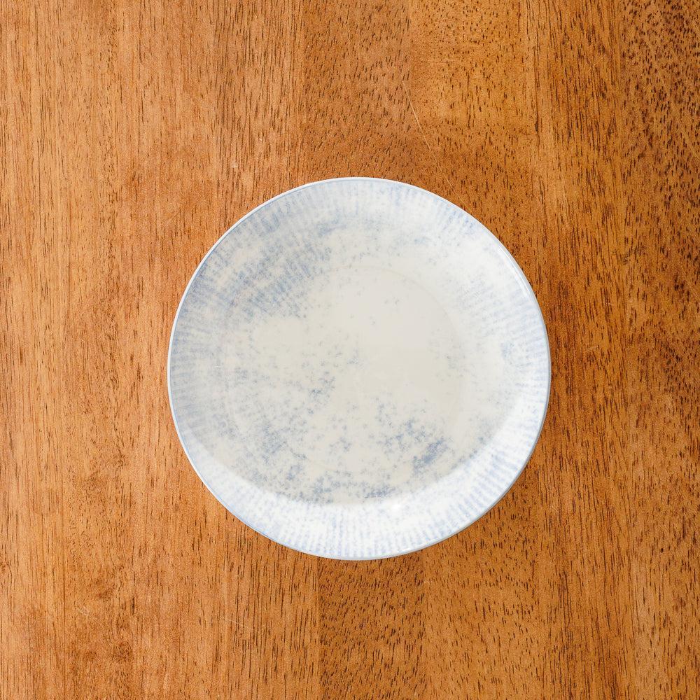 Home.Life Printed Glazed Salad Bowl Sky Haze-Bowls