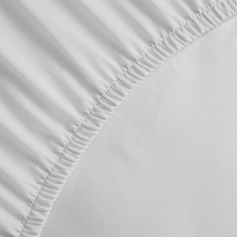 Nest Soft Touch Essentials Fitted Sheet - White