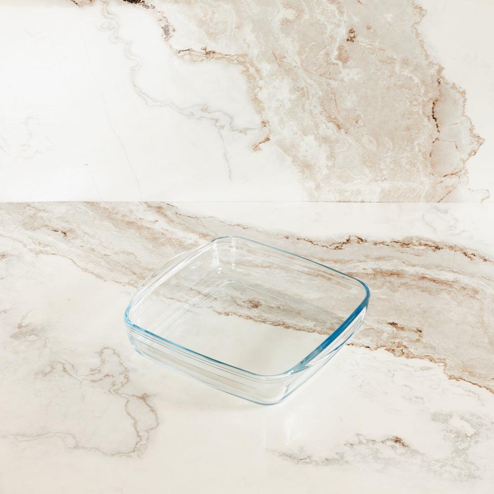 Ôcuisine® Glass Square Roaster-Casseroles