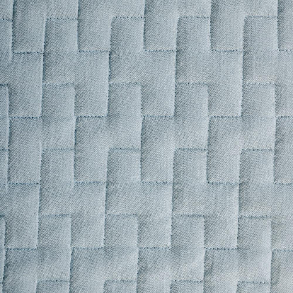 Tide Whisper Soft Premium Cotton Quilt Light Blue-Quilts & Comforters