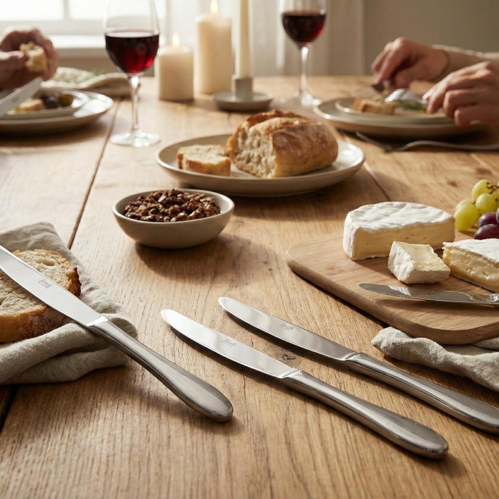 Wilkinson Sword Teardrop Table Knife Set of 4-Cutlery