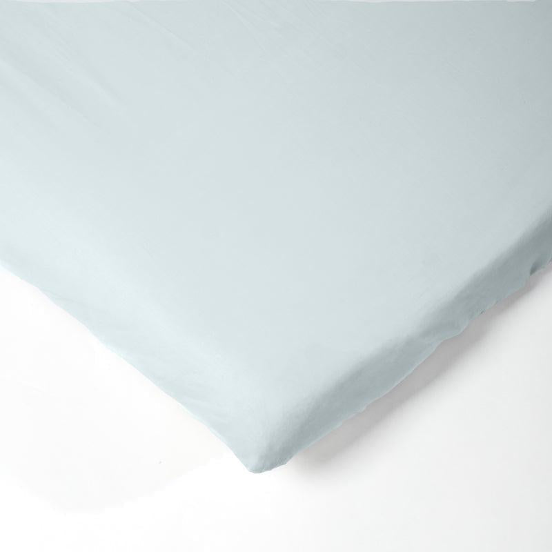 Little Whitehouse Fitted Sheet - Duck Egg | Single, Three Quarter & Double