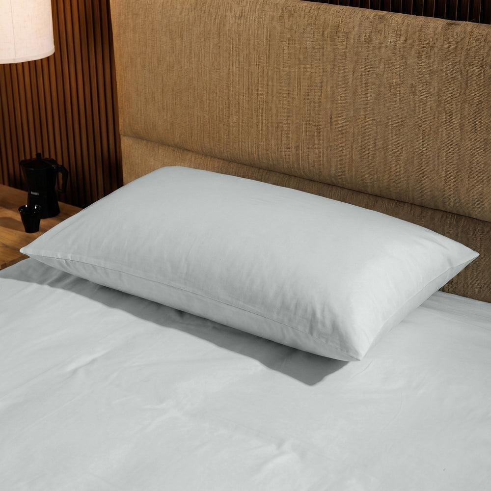 200 Thread Count 100% Cotton Percale Pillowcase Duck Egg-Pillowcases