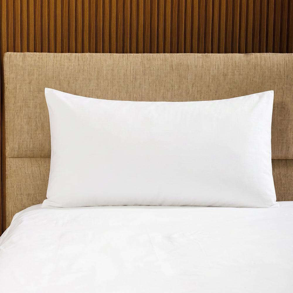 200 Thread Count 100% Cotton Percale Pillowcase White-Pillowcases