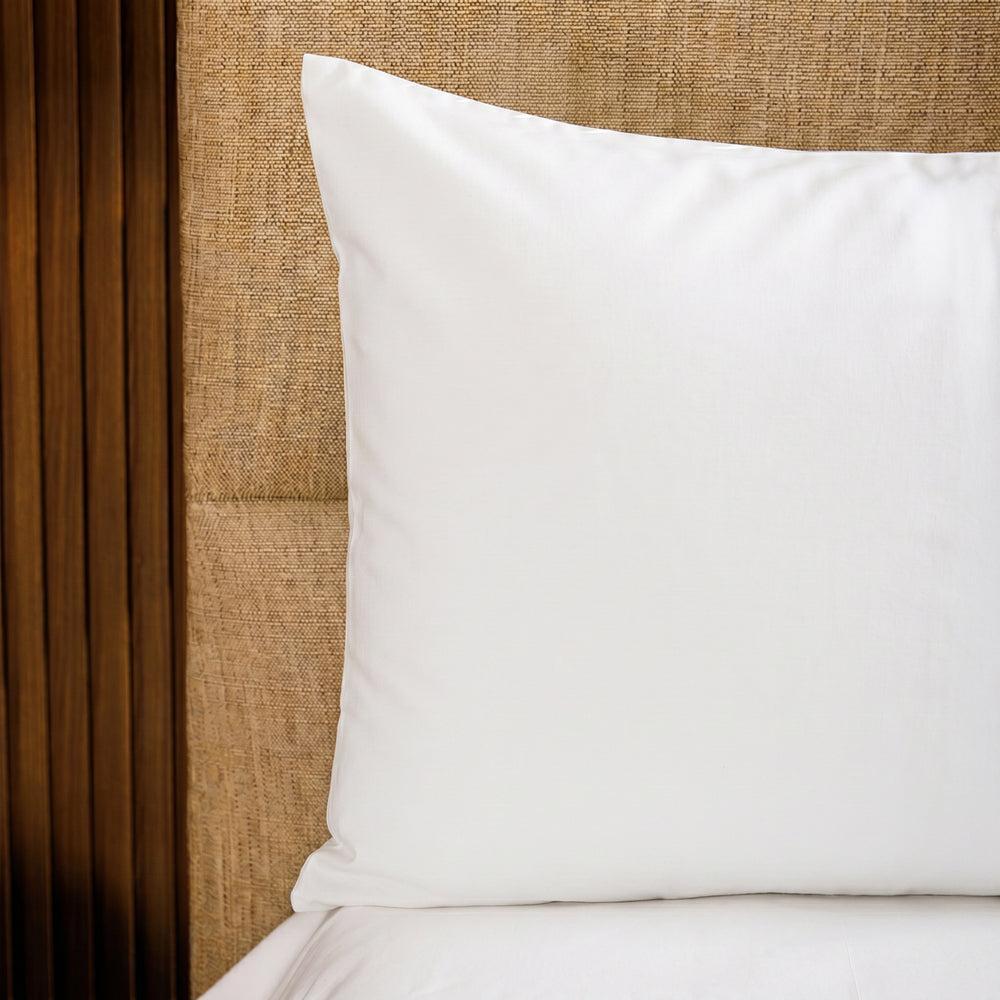200 Thread Count 100% Cotton Percale Pillowcase White-Pillowcases