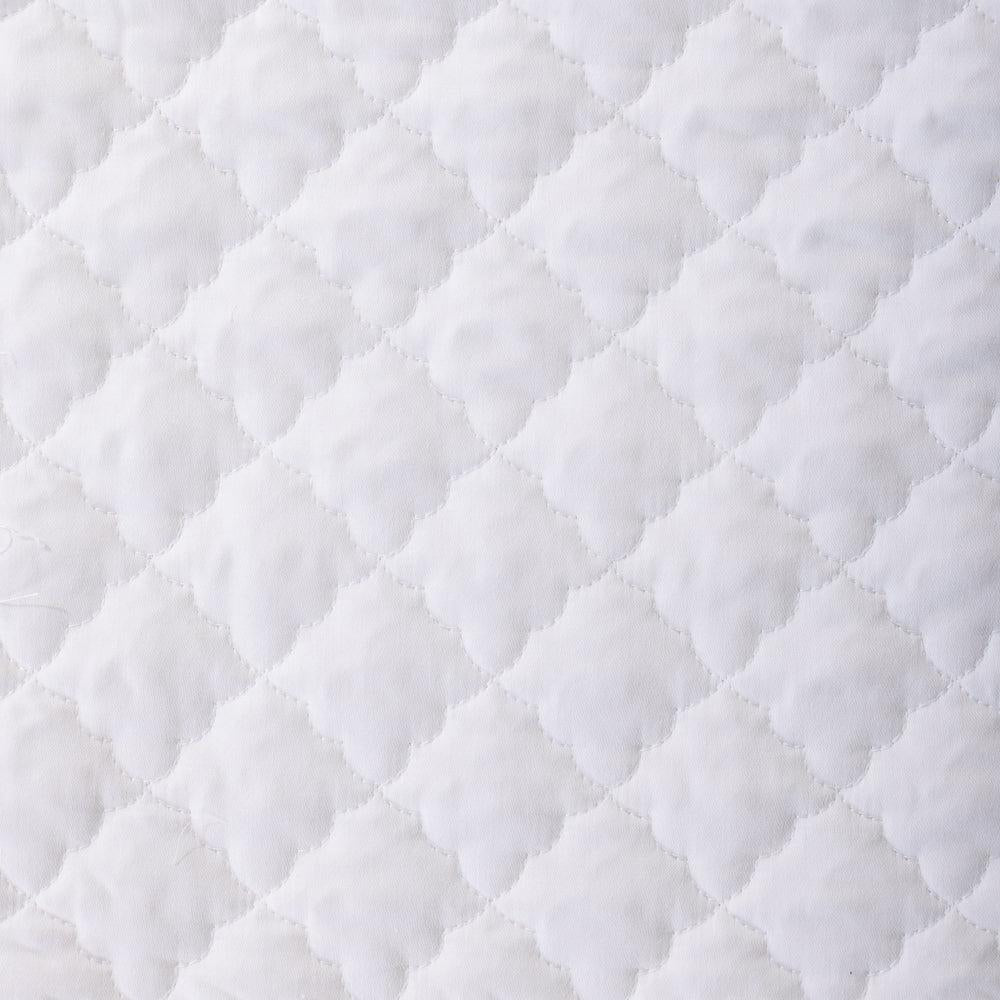 Clay Whisper Soft Premium Cotton Quilt White-Quilts & Comforters