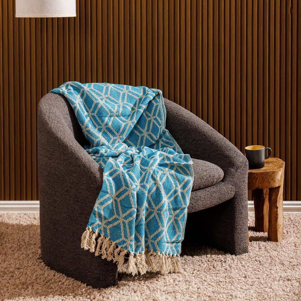 Cotton Bay Throw Lagoon-Throws