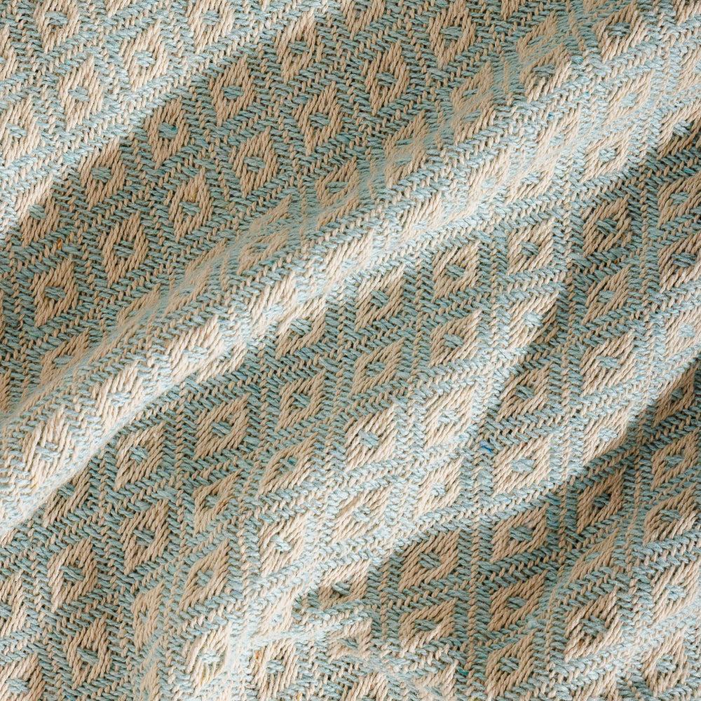 Cotton Bay Throw Sea Mist-Throws