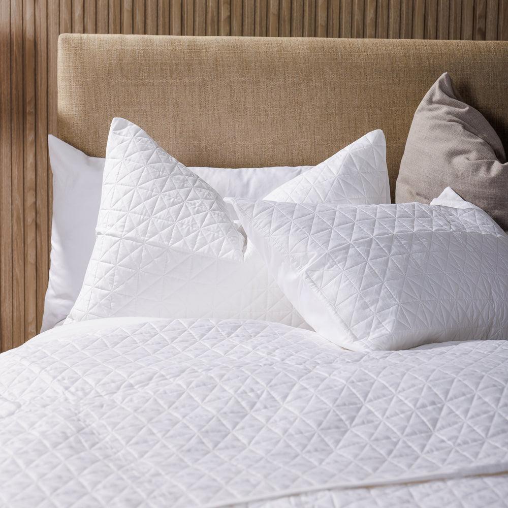 Dune Whisper Soft Premium Cotton Quilt White-Quilts & Comforters
