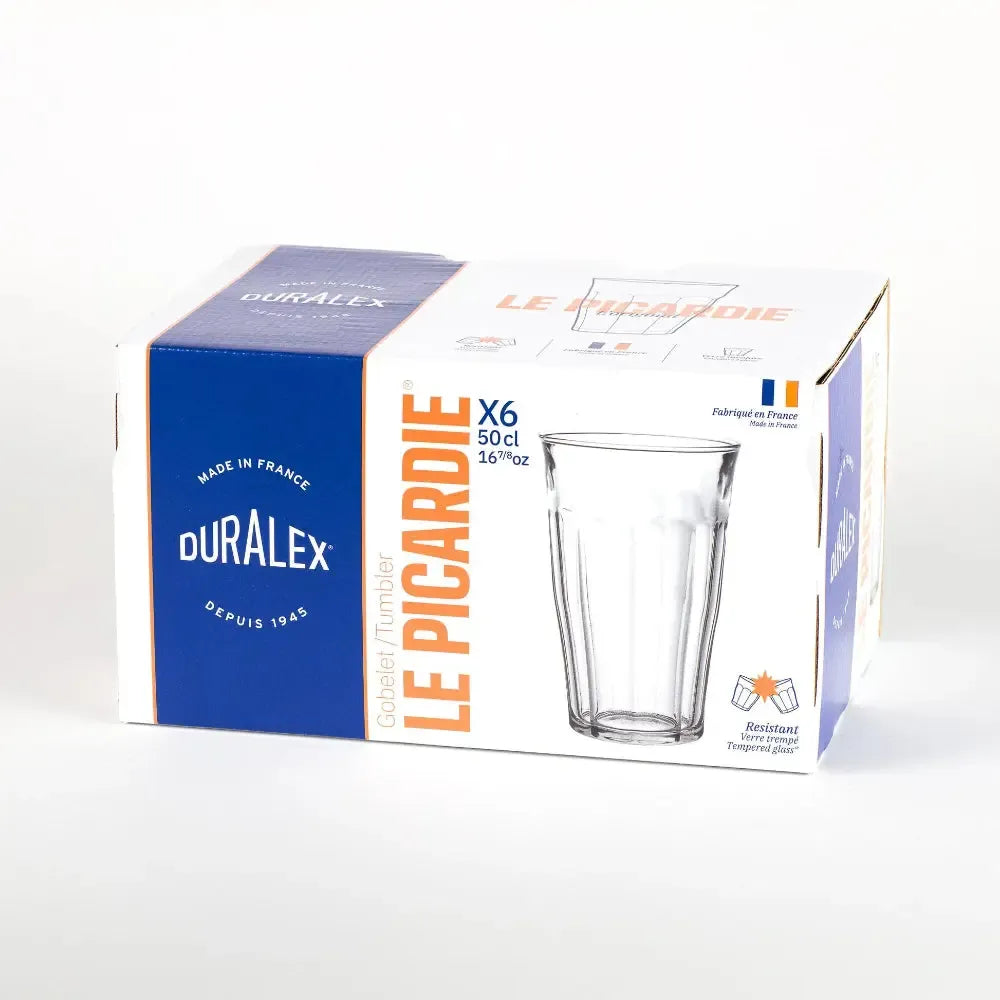 Duralex Le Picardie Highball Set of 6-Glassware