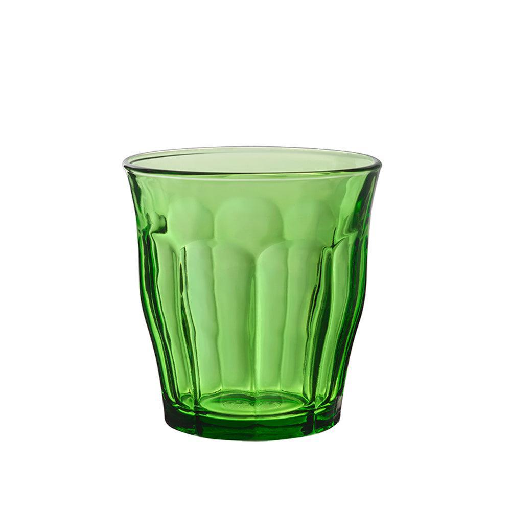 Duralex Le Picardie Sunset Tumbler Green and Pink Set of 4-Glassware