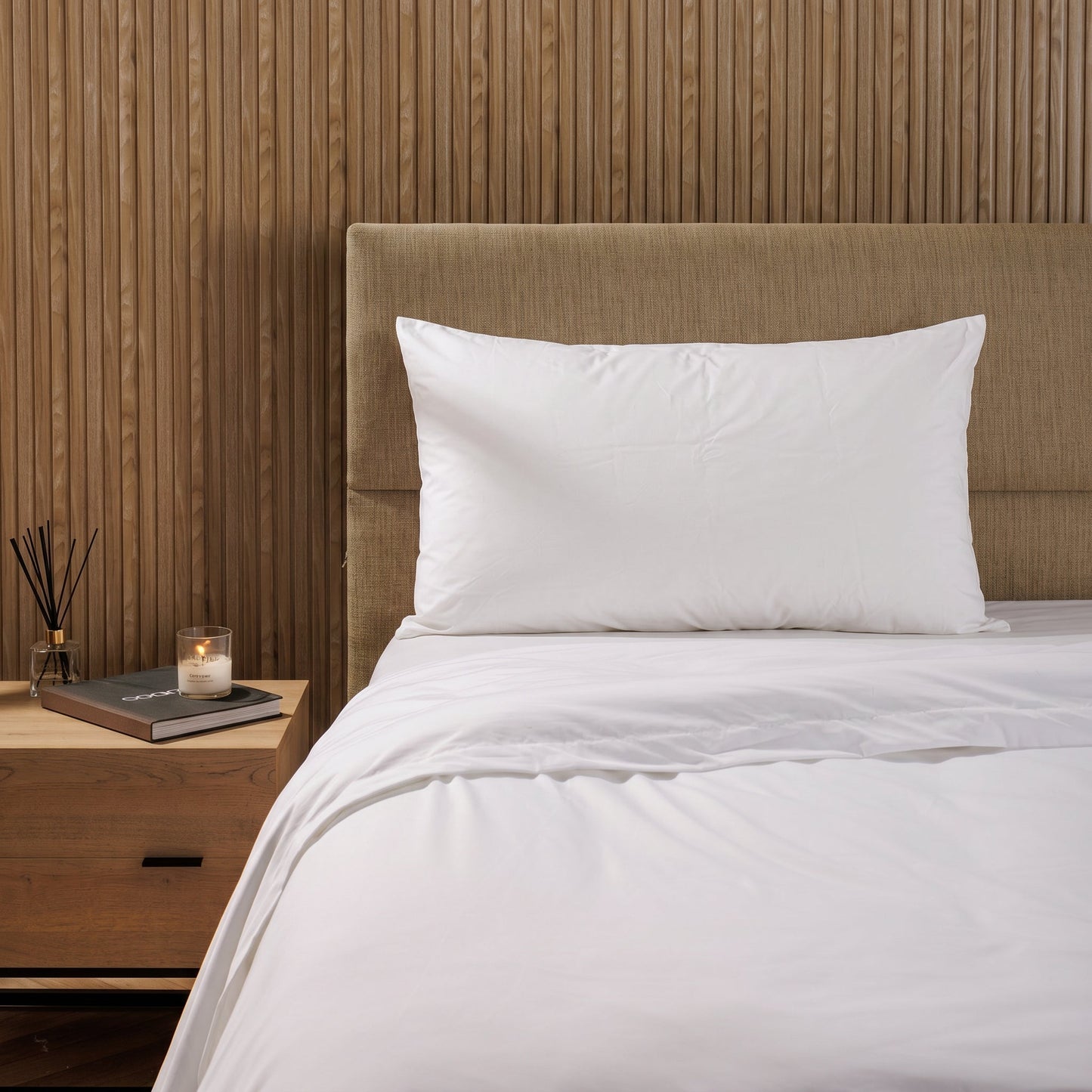 Fine Feather & Cotton Co. Luxury Down Pillow King-Pillows