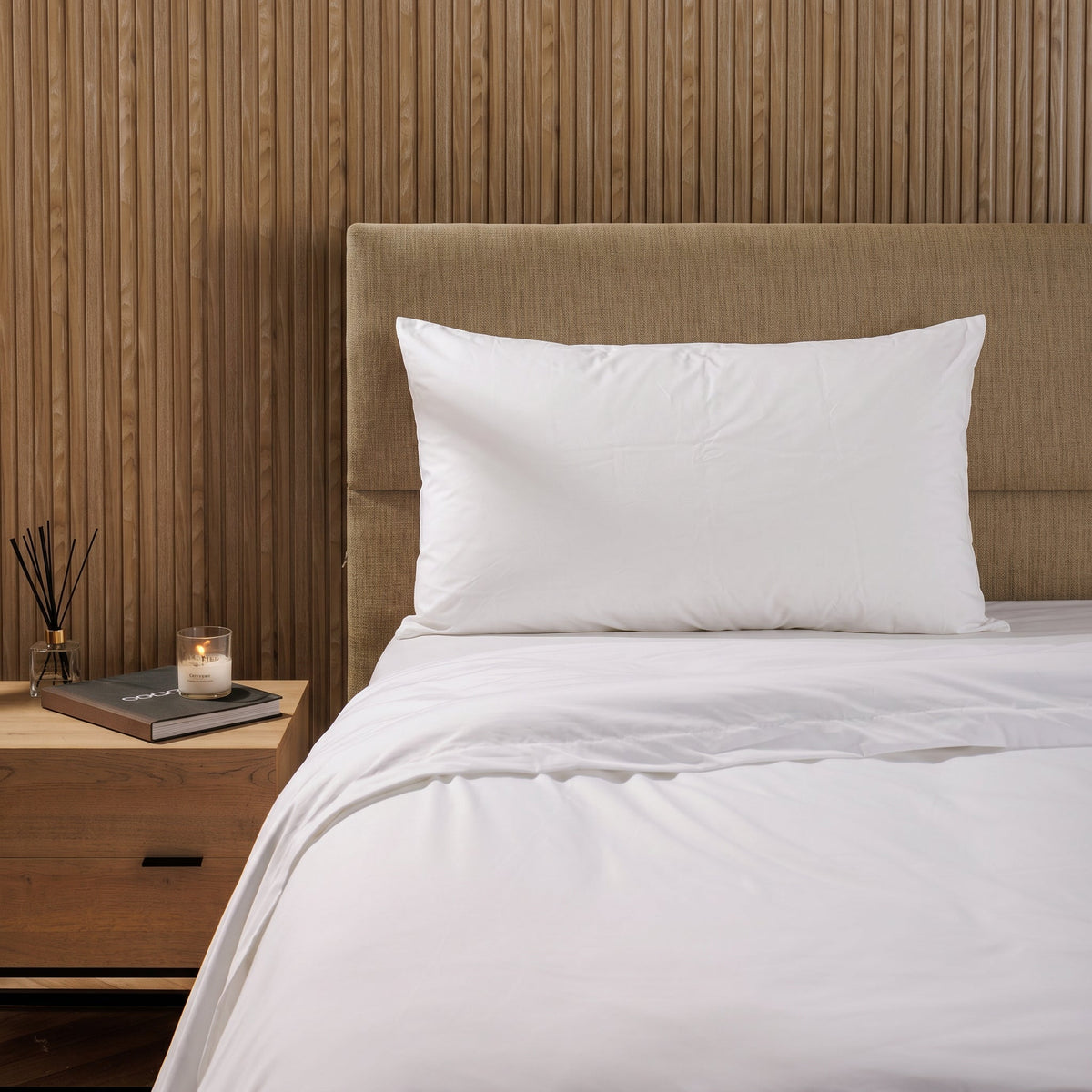 Fine Feather & Cotton Co. Luxury Down Pillow King-Pillows