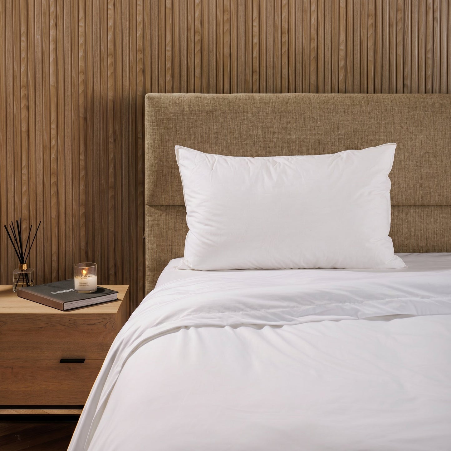 Fine Feather & Cotton Co. Luxury Down Pillow Standard-Pillows