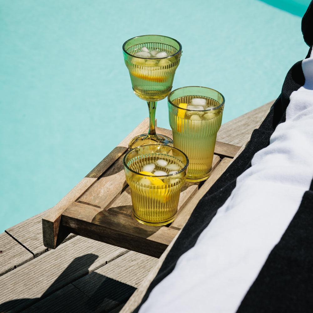 Home.Life Barok Goblet Verde-Drinkware