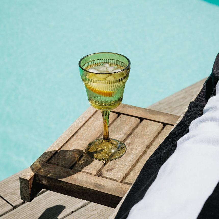 Home.Life Barok Goblet Verde-Drinkware
