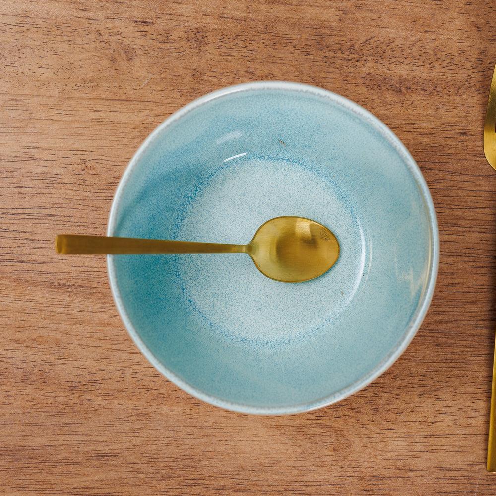 Home.Life Breeze Stoneware Soup Bowl Blue-Bowls