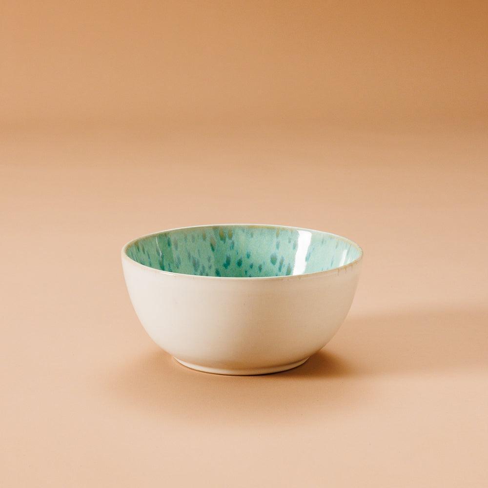 Home.Life Breeze Stoneware Soup Bowl Sea Foam-Bowls