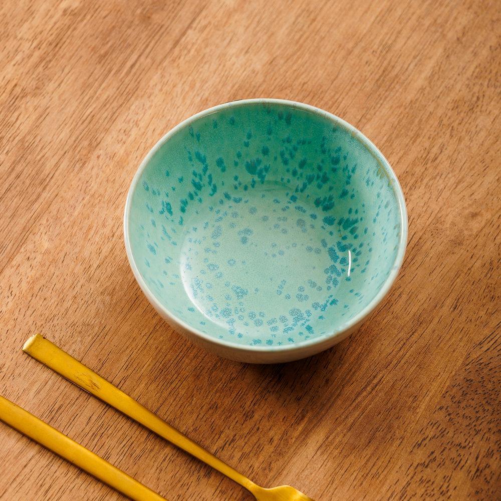 Home.Life Breeze Stoneware Soup Bowl Sea Foam-Bowls