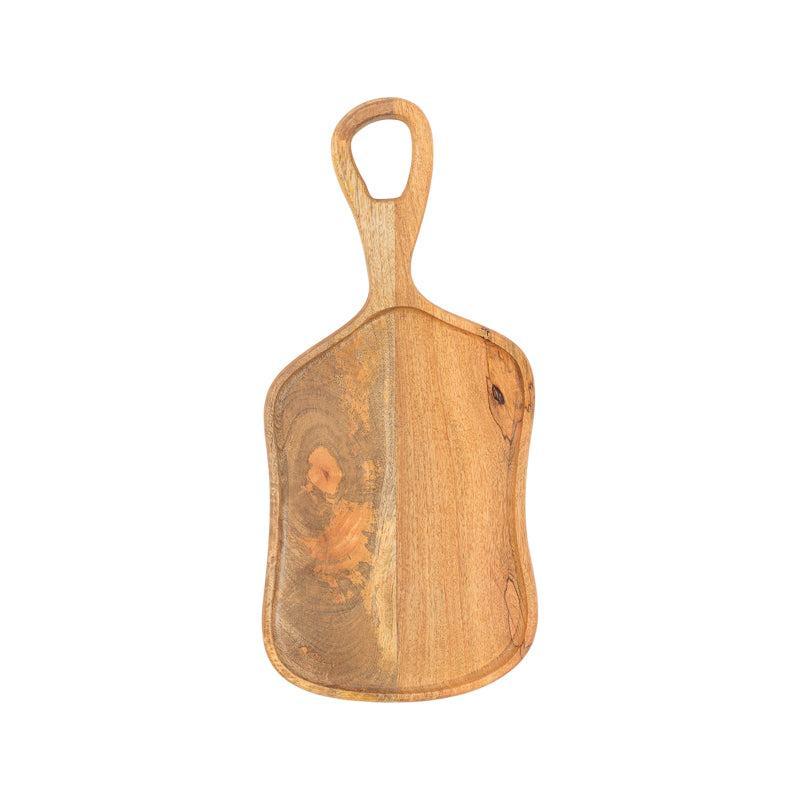 Kidney-Shaped Mango Wood Board-Boards