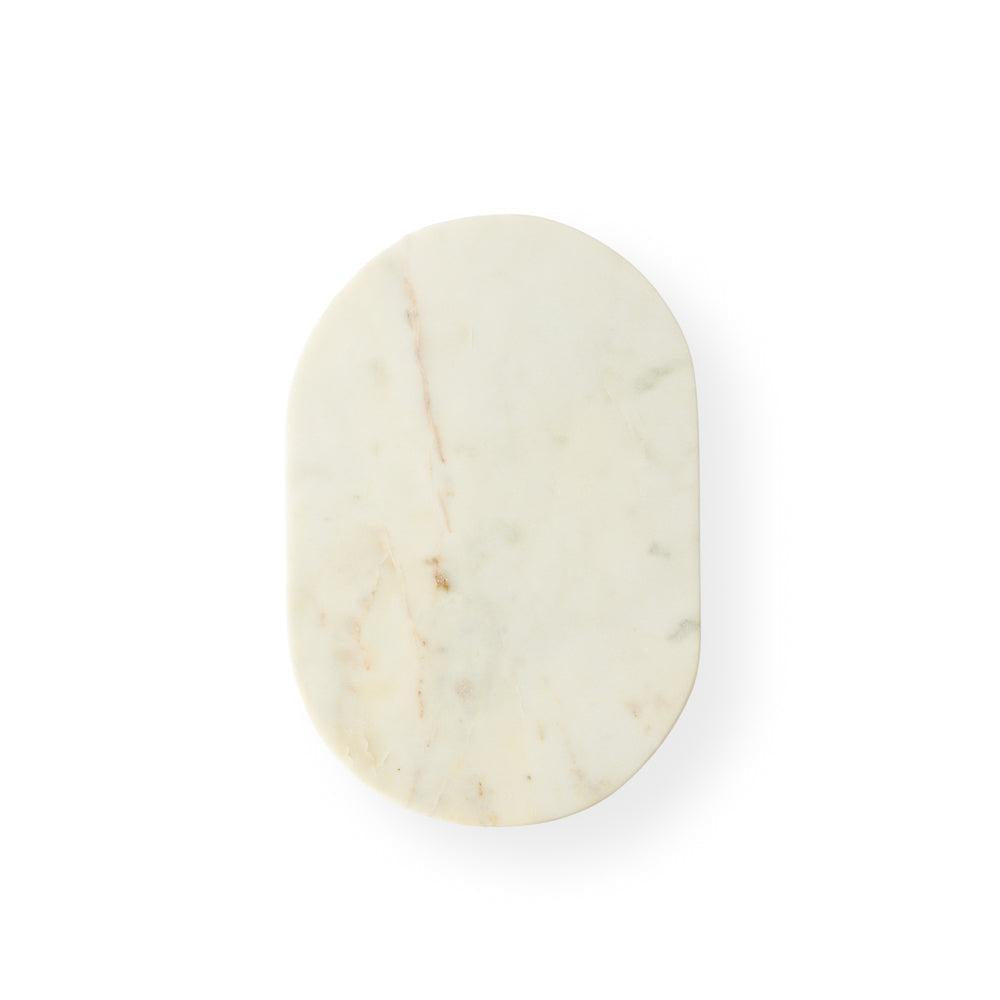 Home.Life Marble Oval Platter-Platters