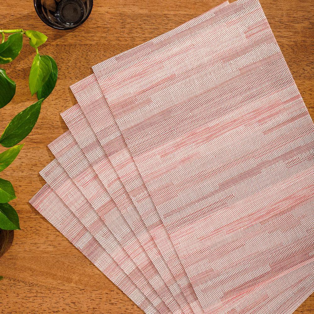 Home.Life Placemats Ripple Blush 6 Pack-Placemats