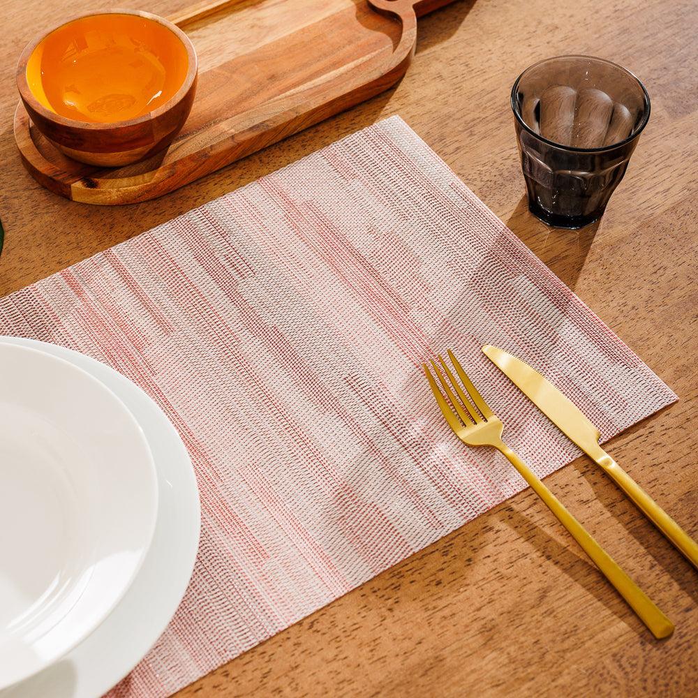 Home.Life Placemats Ripple Blush 6 Pack-Placemats