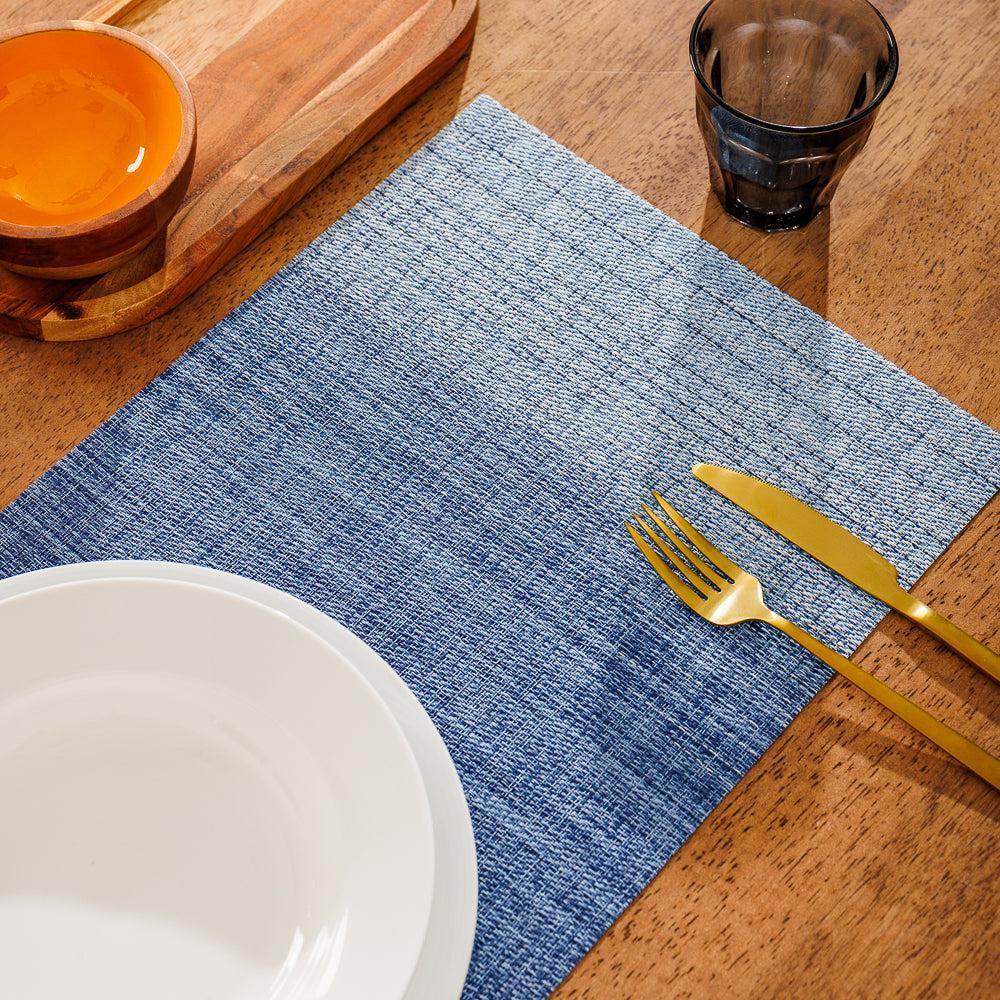 Home.Life Placemats Shaded Blue 6 Pack-Placemats