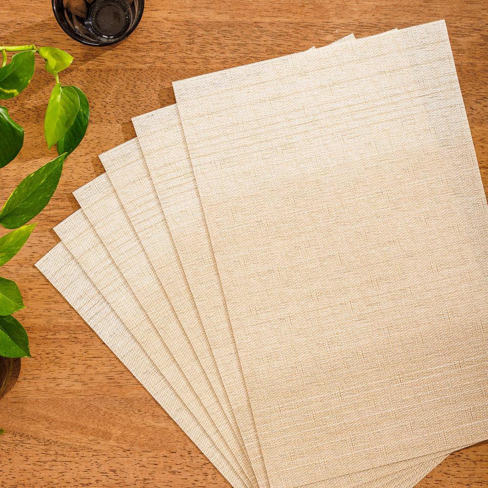 Home.Life Placemats Shaded Stone 6 Pack-Placemats