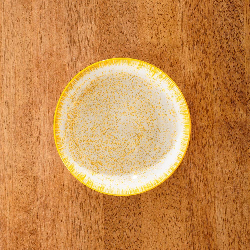 Home.Life Printed Glazed Salad Bowl Golden Haze-Bowls