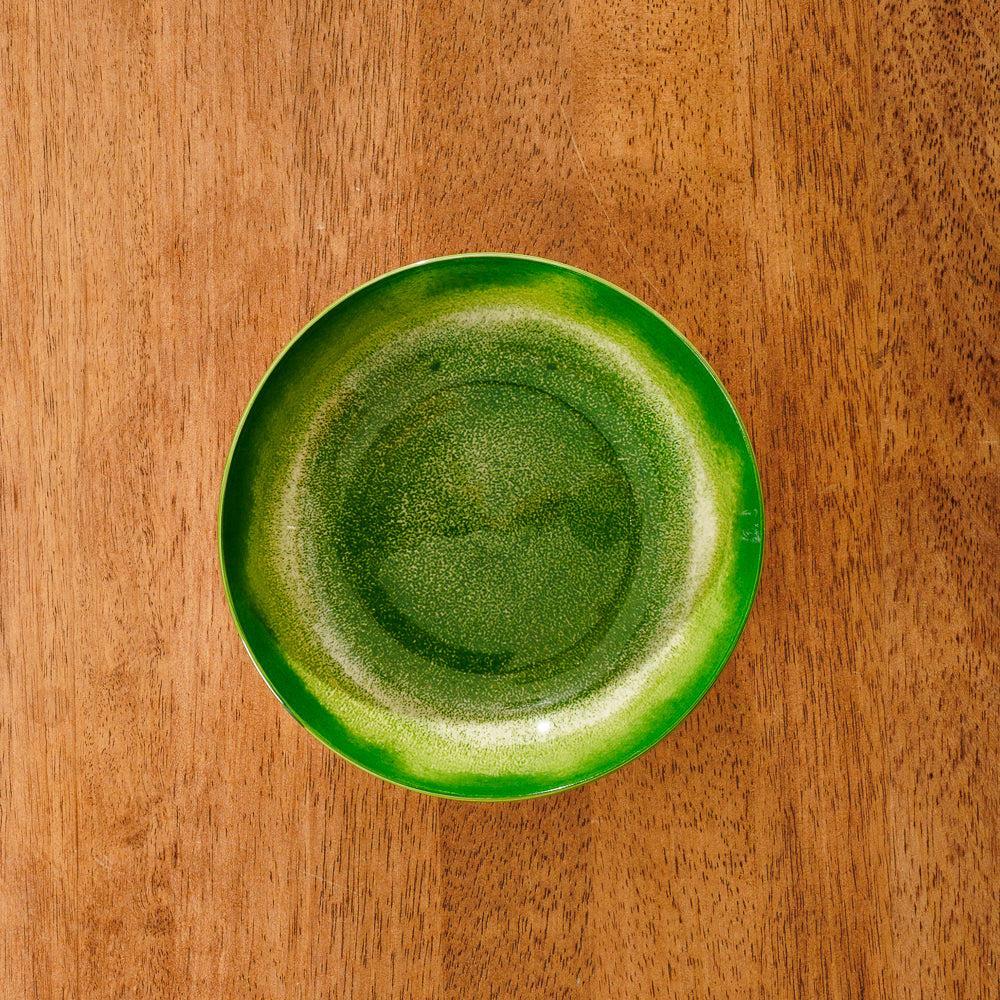 Home.Life Printed Glazed Salad Bowl Green Mist-Bowls