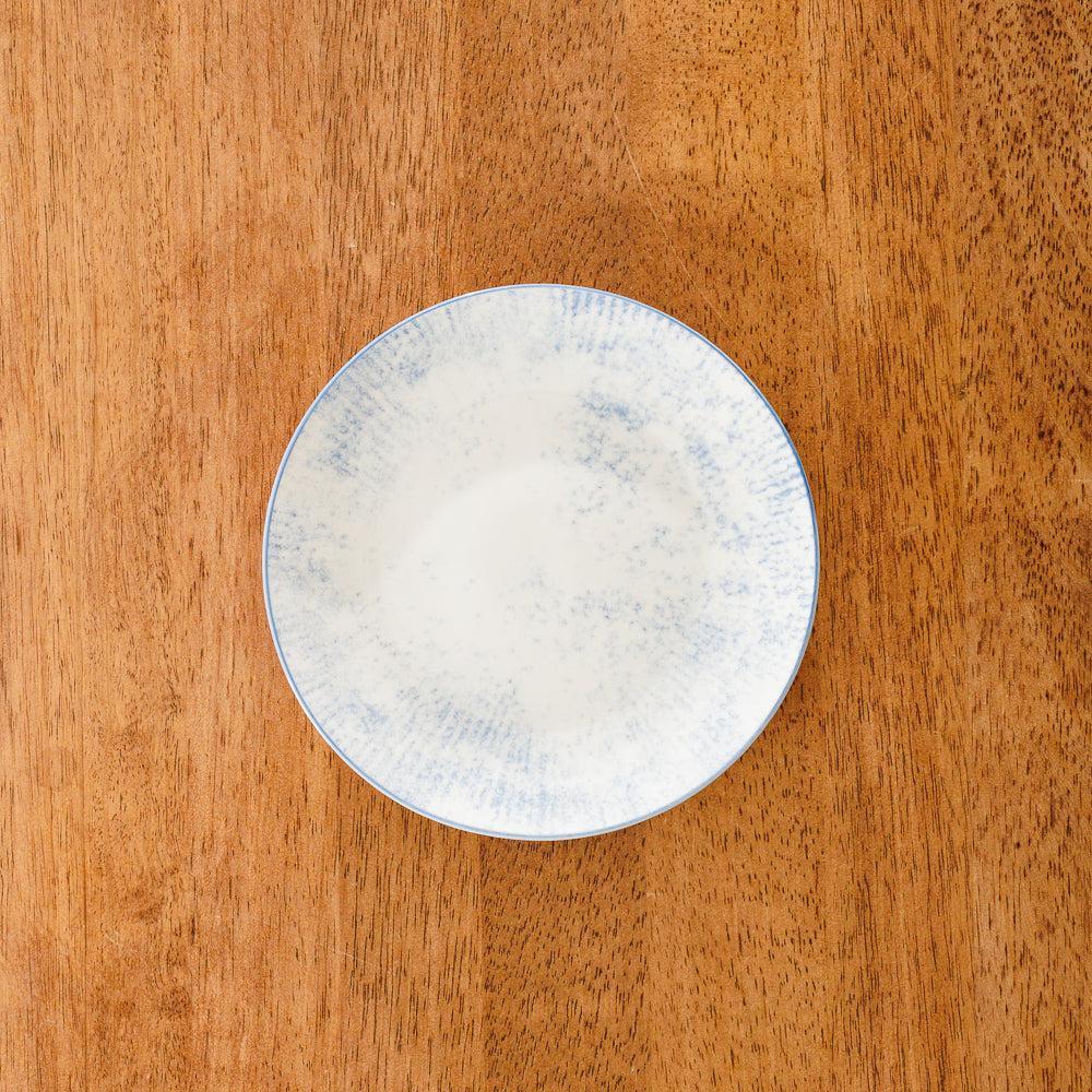 Home.Life Printed Glazed Side Plate Sky Haze-Plates