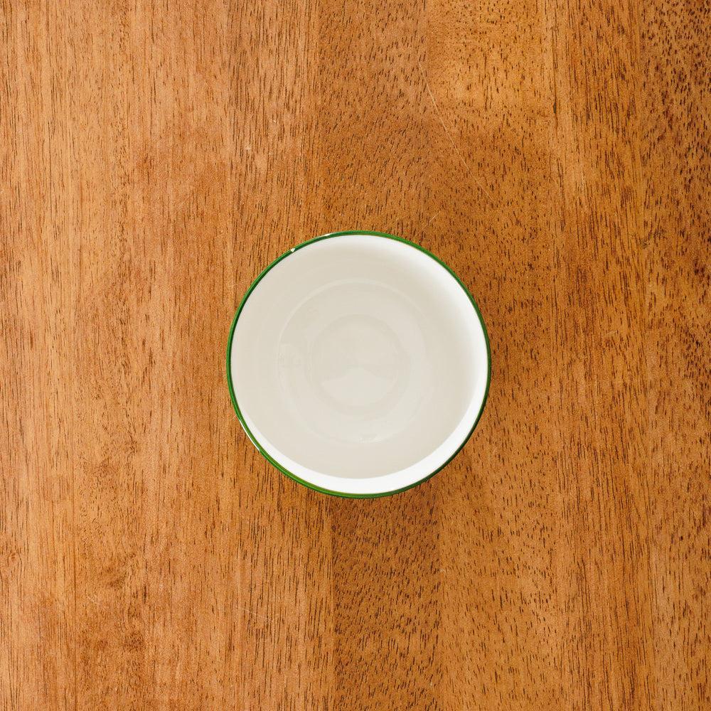 Home.Life Printed Glazed Soup Bowl Green Mist-Bowls