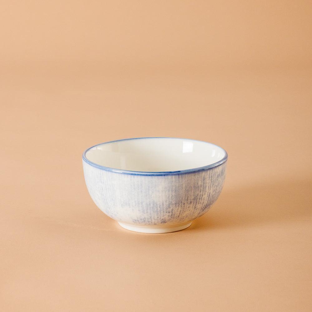 Home.Life Printed Glazed Soup Bowl Sky Haze-Bowls