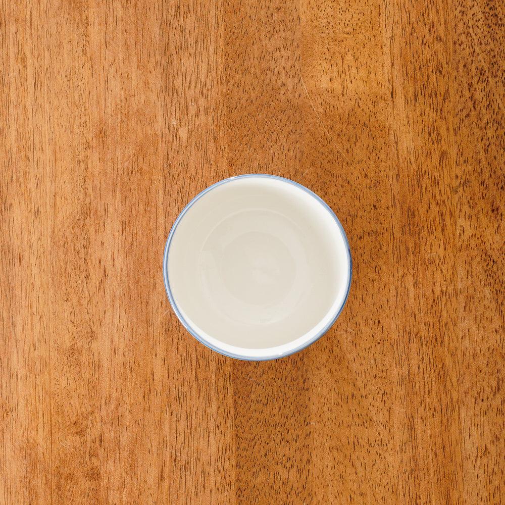 Home.Life Printed Glazed Soup Bowl Sky Haze-Bowls