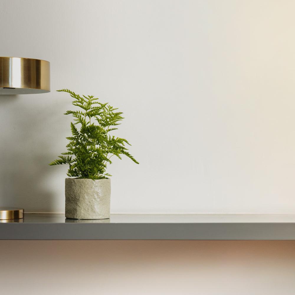 Home.Life Shaped Planter Organic Dusty Green-DÃ©cor