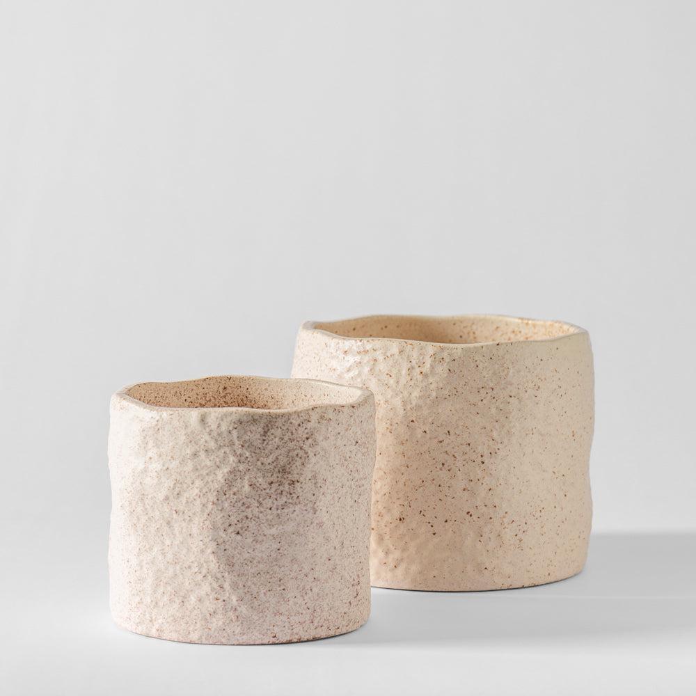Home.Life Shaped Planter Organic Natural Ivory-DÃ©cor