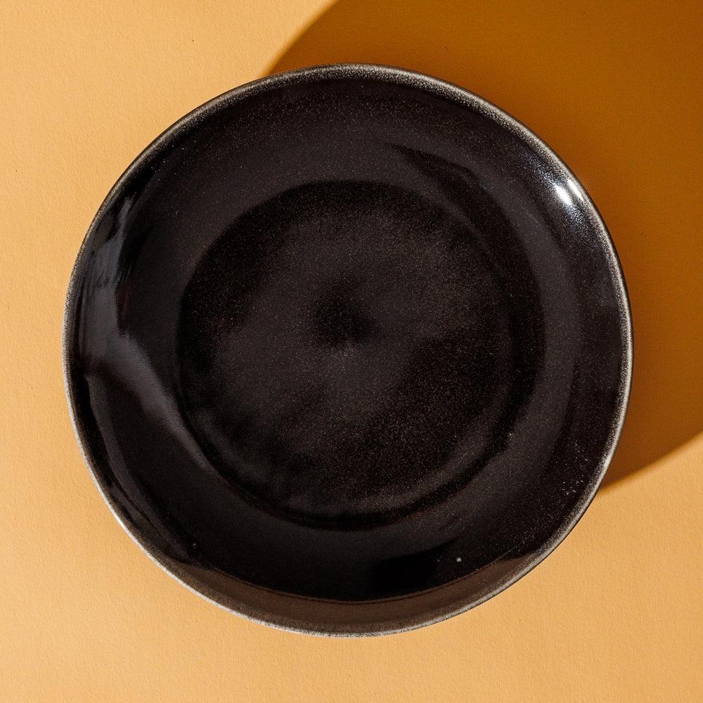 Home.Life Stoneware Side Plate Ebony-Plates