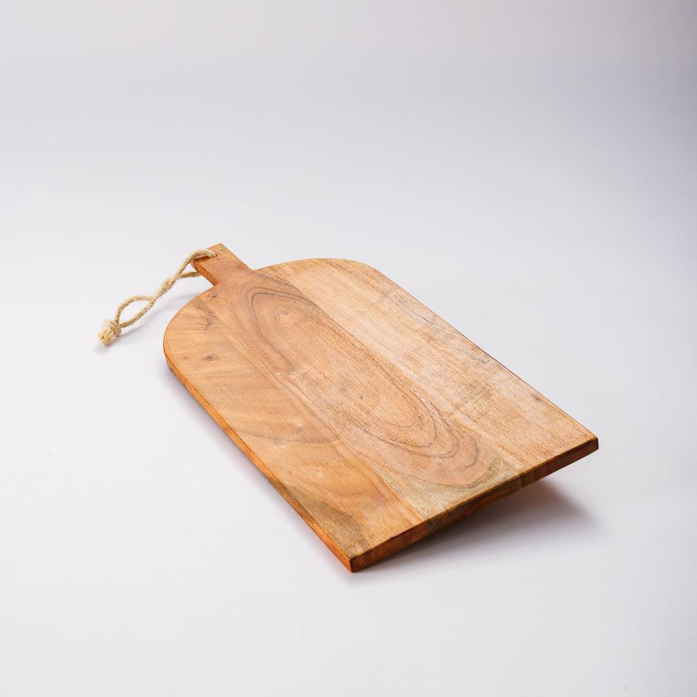 Home.Life Wooden Flat End Paddle Board Natural-Chopping Boards