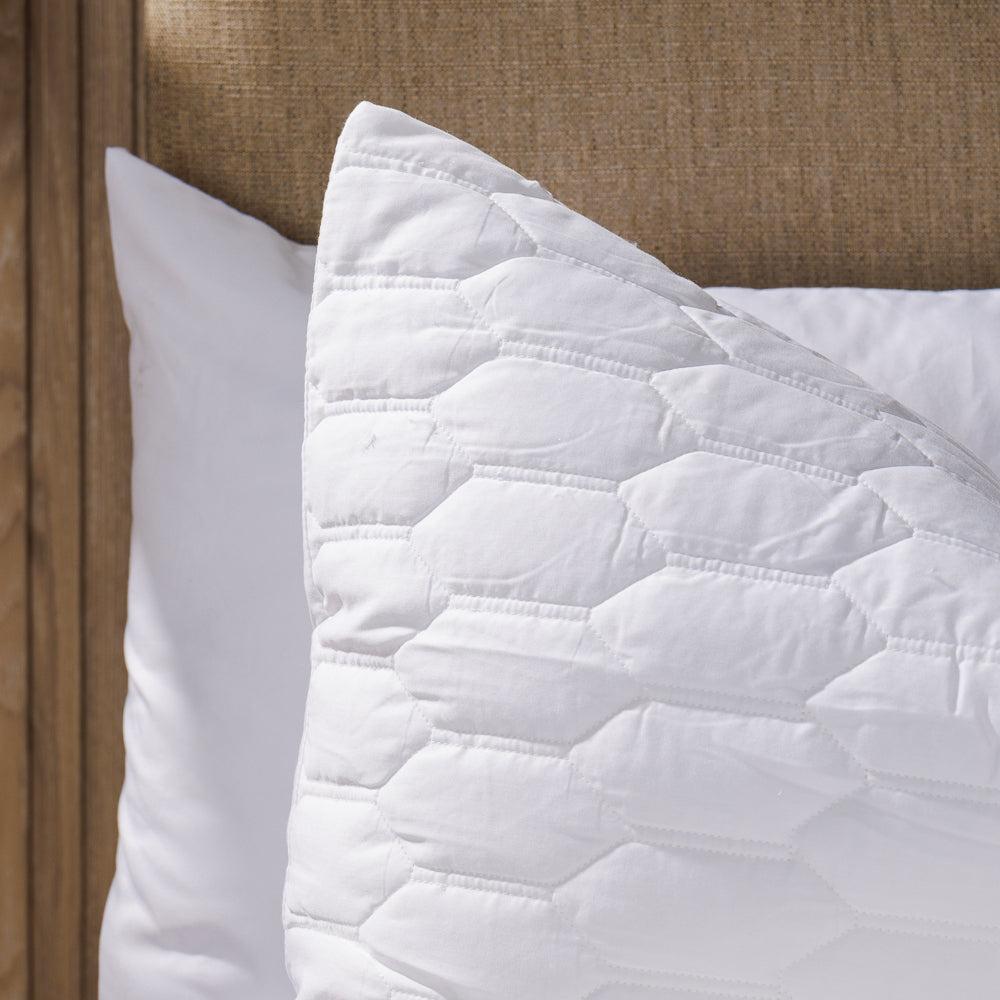Loam Whisper Soft Premium Cotton Quilt White-Quilts & Comforters