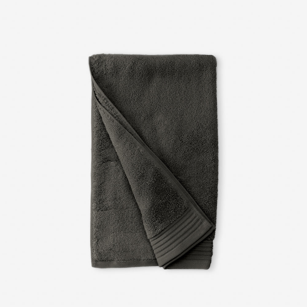 Luxury Egyptian Cotton Zero Twist Towel Steel Grey-Towels