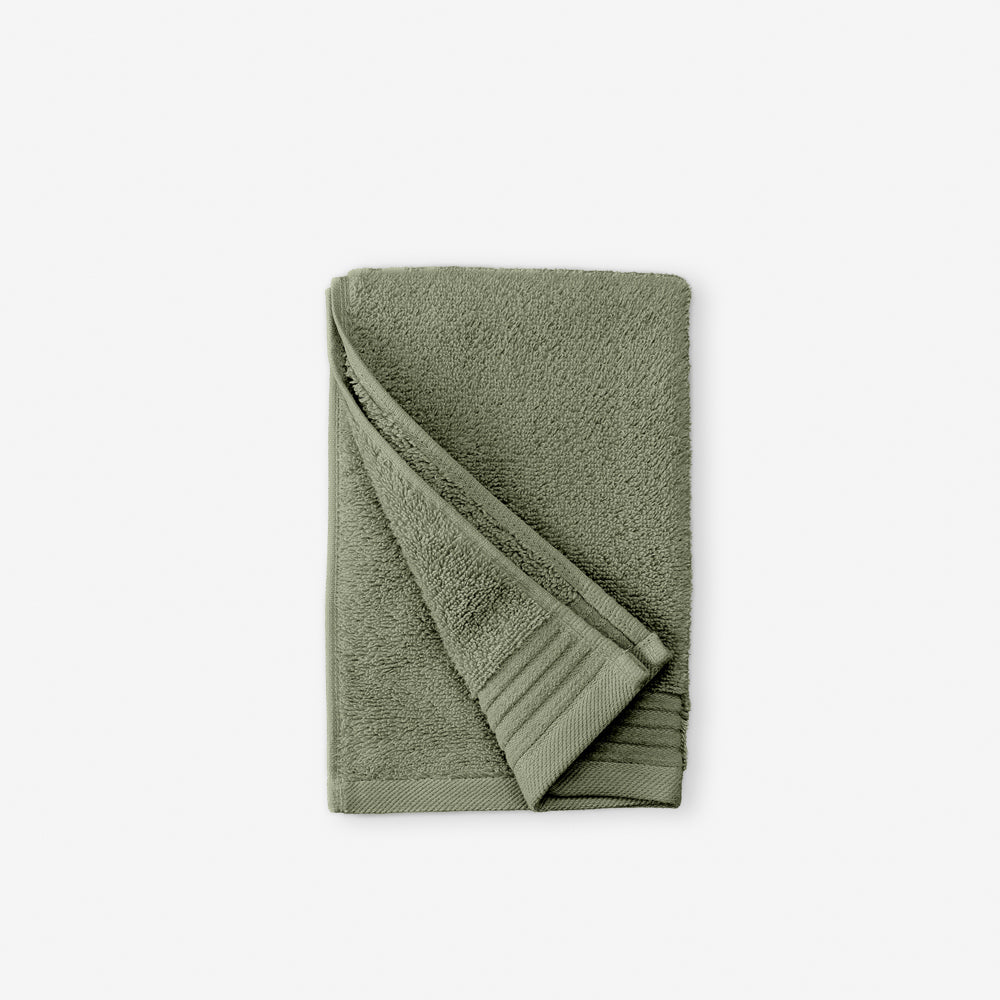 Luxury Egyptian Cotton Zero Twist Towels Moss-Towels