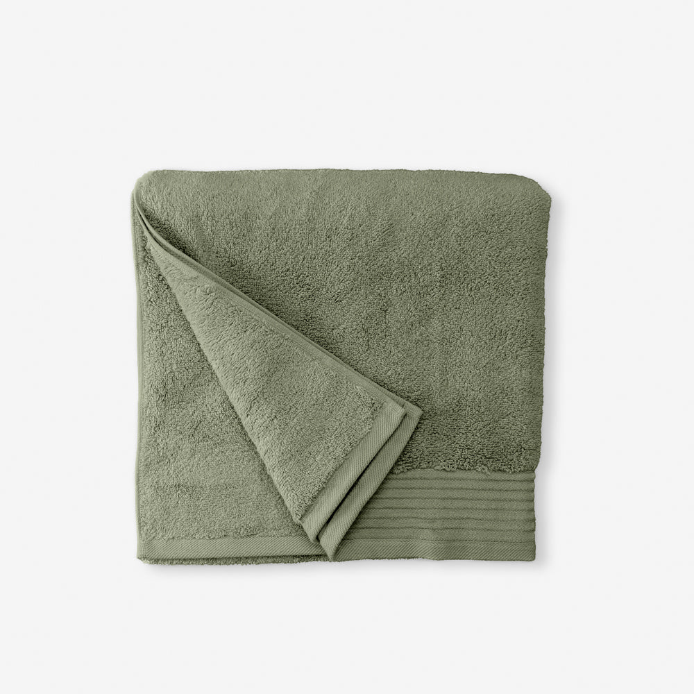 Luxury Egyptian Cotton Zero Twist Towels Moss-Towels