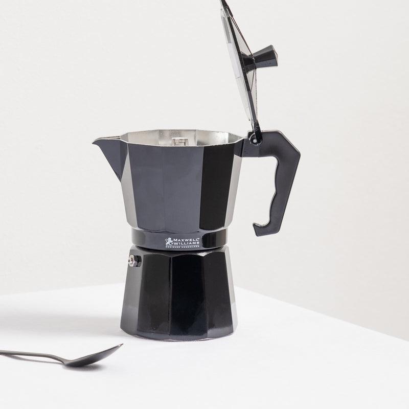 Maxwell Williams Blend Stovetop Espresso Maker - Black-Espresso Maker