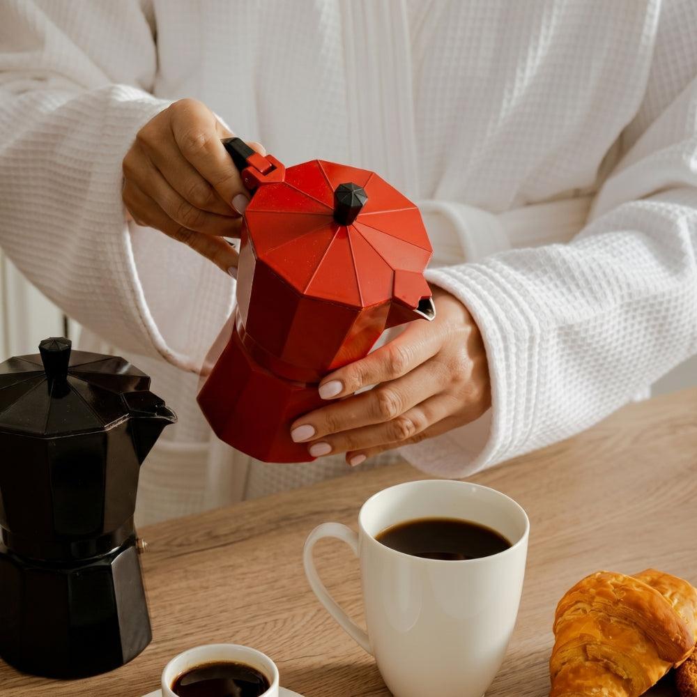 Maxwell Williams Blend Stovetop Espresso Maker Red-Espresso Maker
