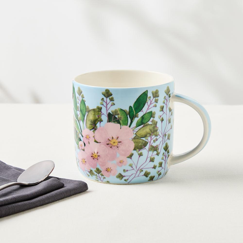 Maxwell & Williams Bouquet Mug Blue-Mugs