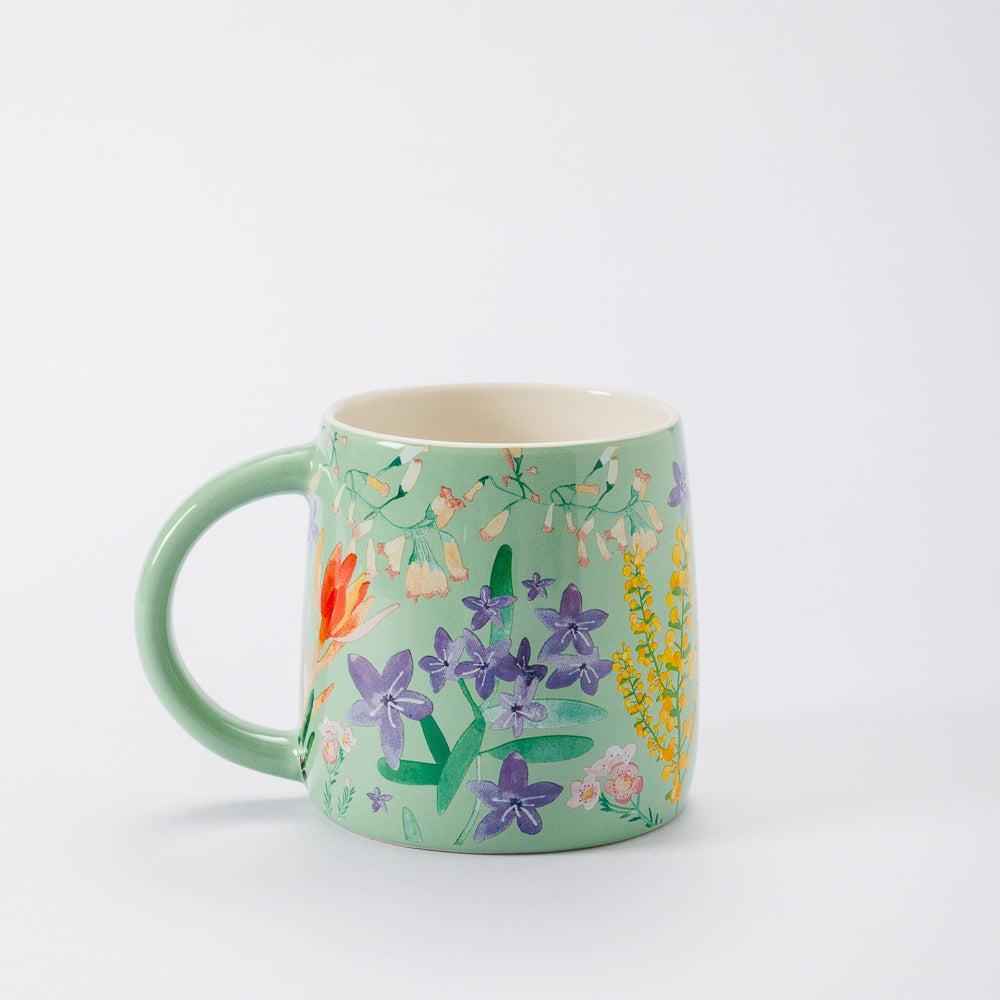 Maxwell & Williams Garland Mug Green-Mugs
