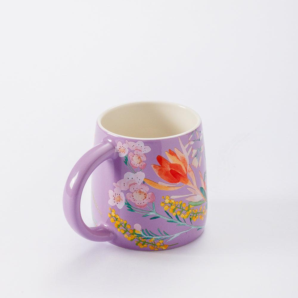 Maxwell & Williams Garland Mug Lilac-Mugs