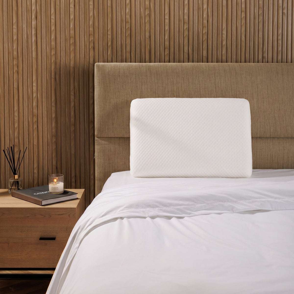 Memory Foam Firm Density Pillow-Pillows